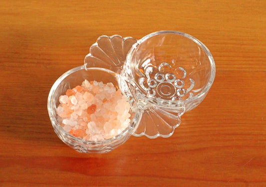 Vintage Saleron en verre