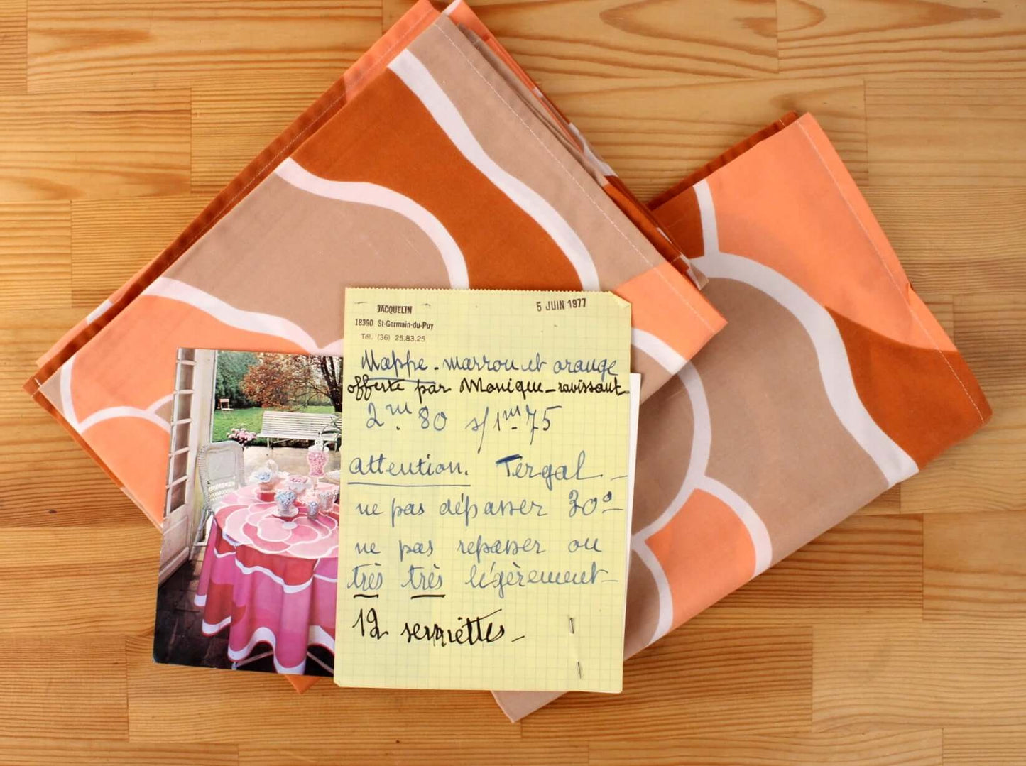 Service de table vintage