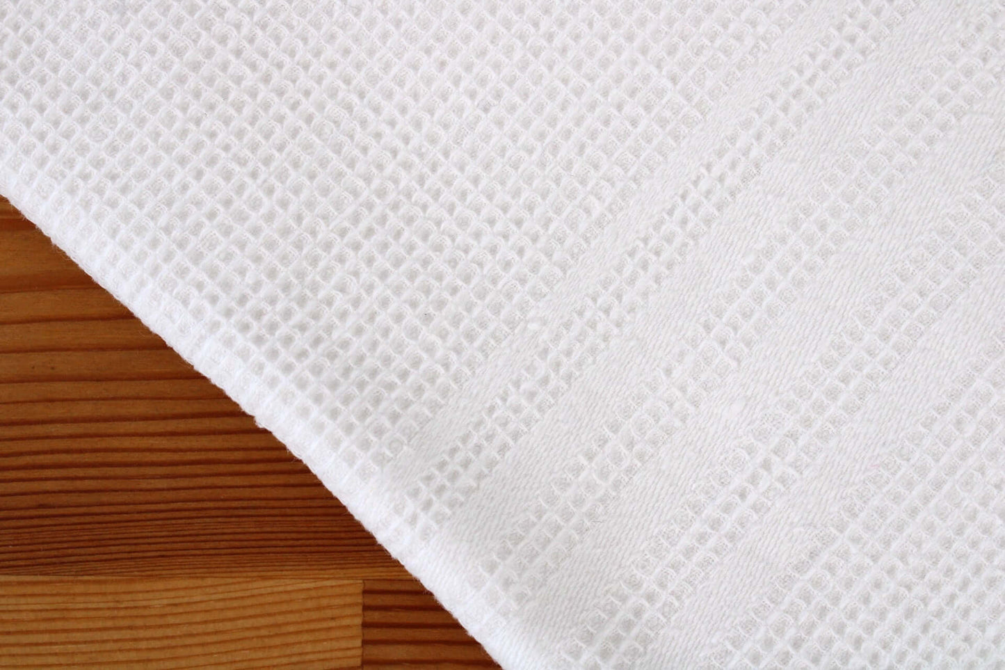 Serviettes de toilette nid d'abeille