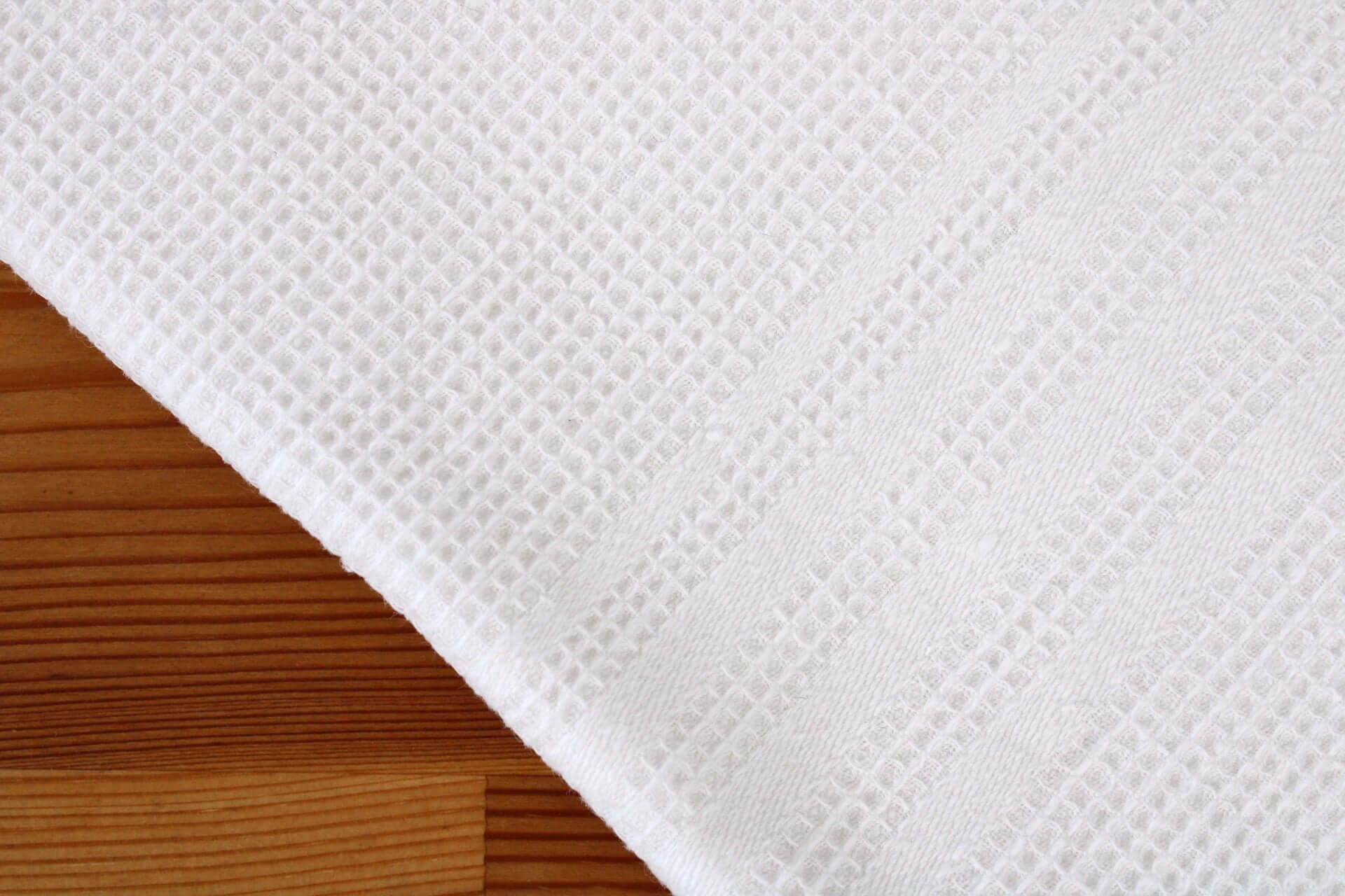 Serviettes de toilette nid d'abeille