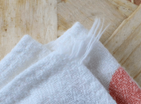 Serviettes de table vintages motif floral