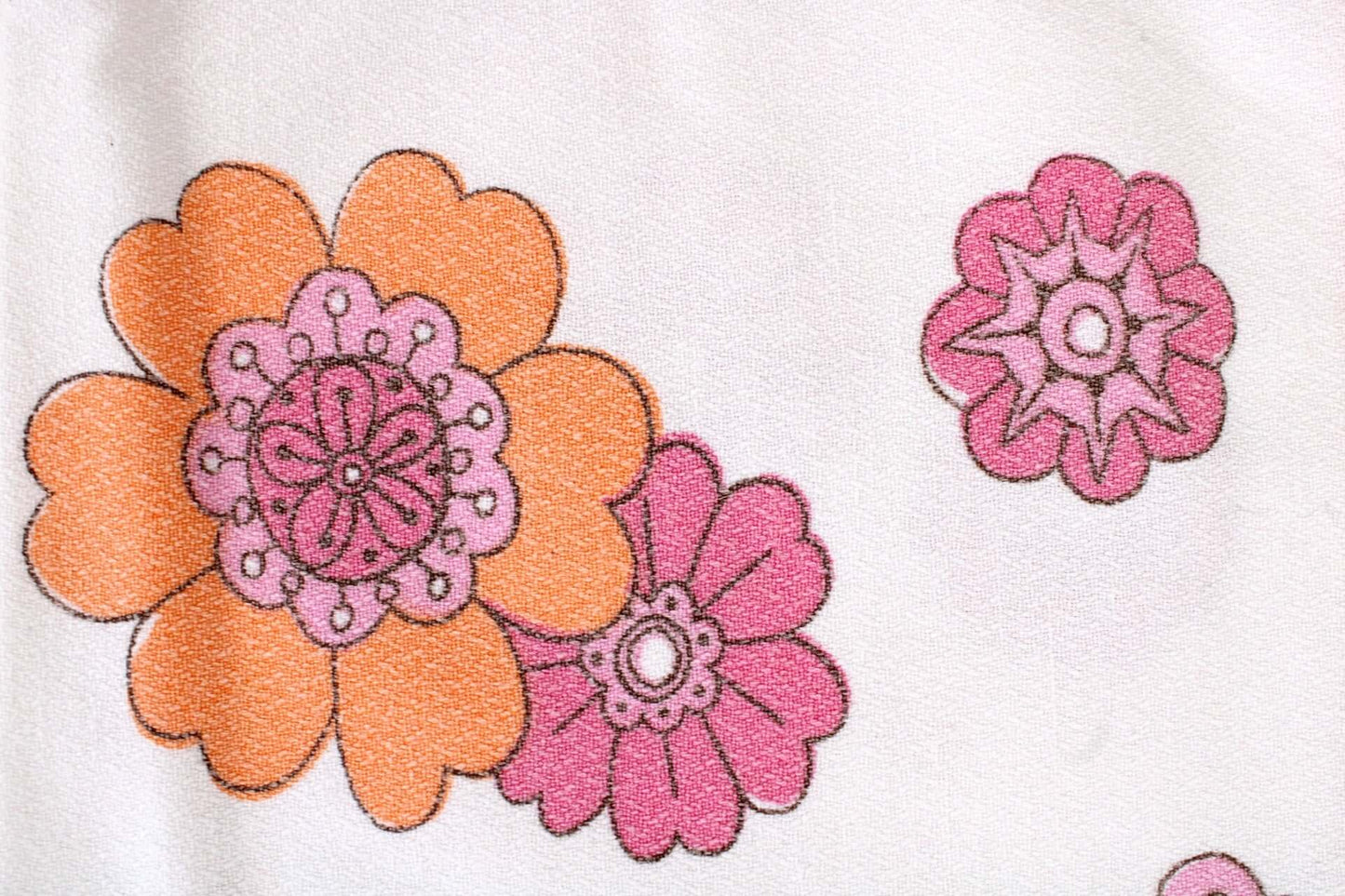 Serviettes de table vintages fleuries