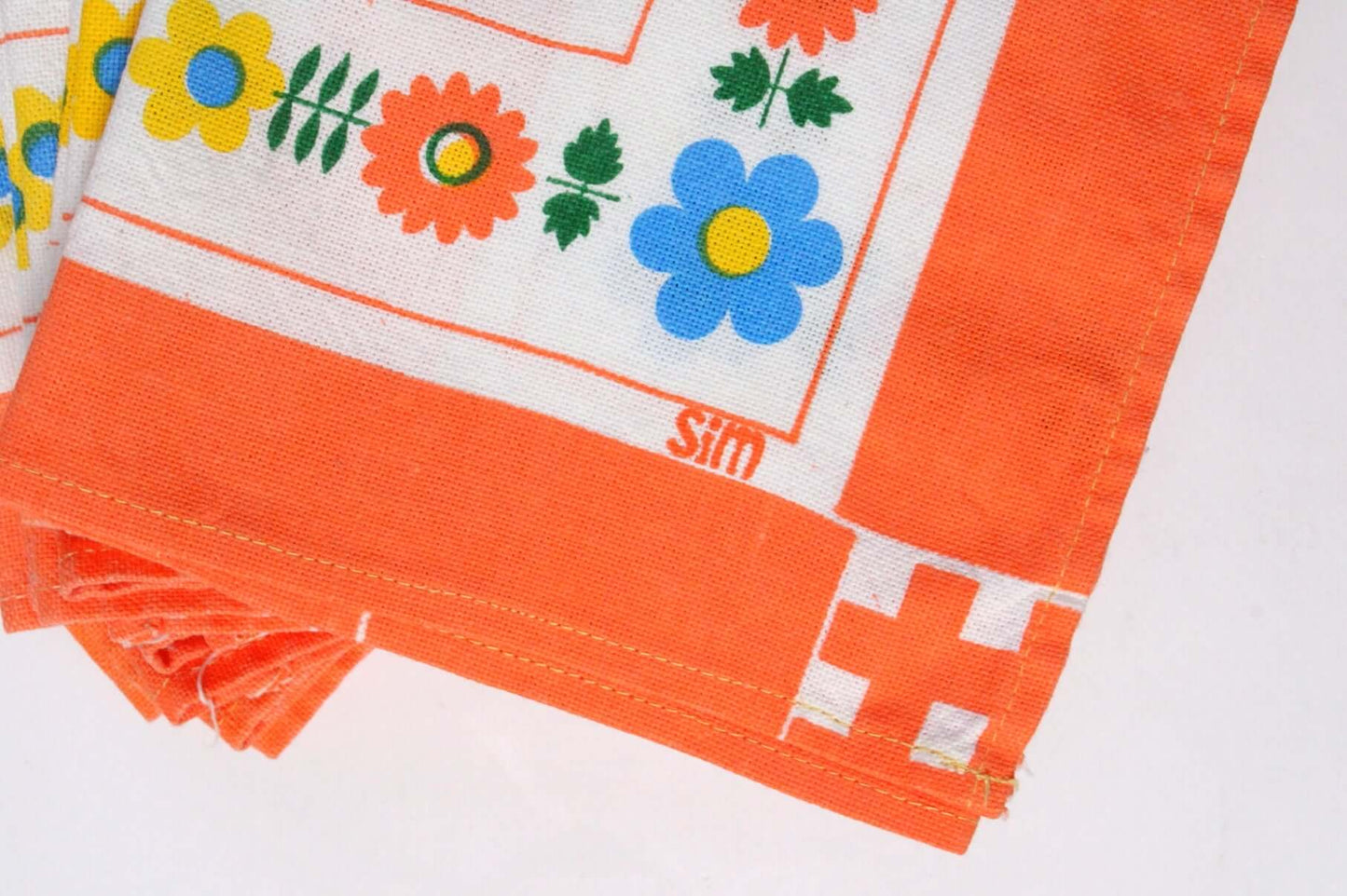 Serviettes de table vintages pop