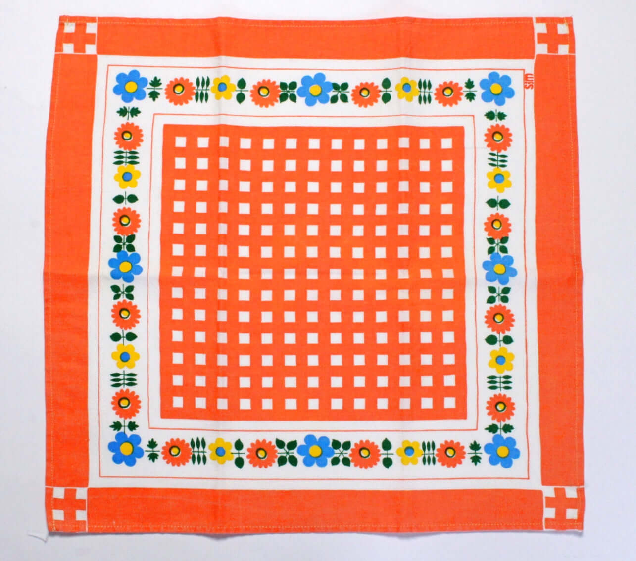 Serviettes de table vintages pop