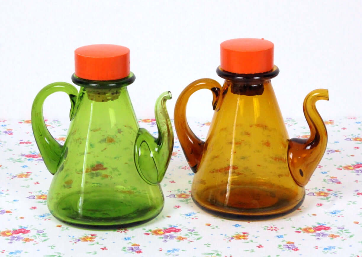 Serviteur huile & vinaigre vintage