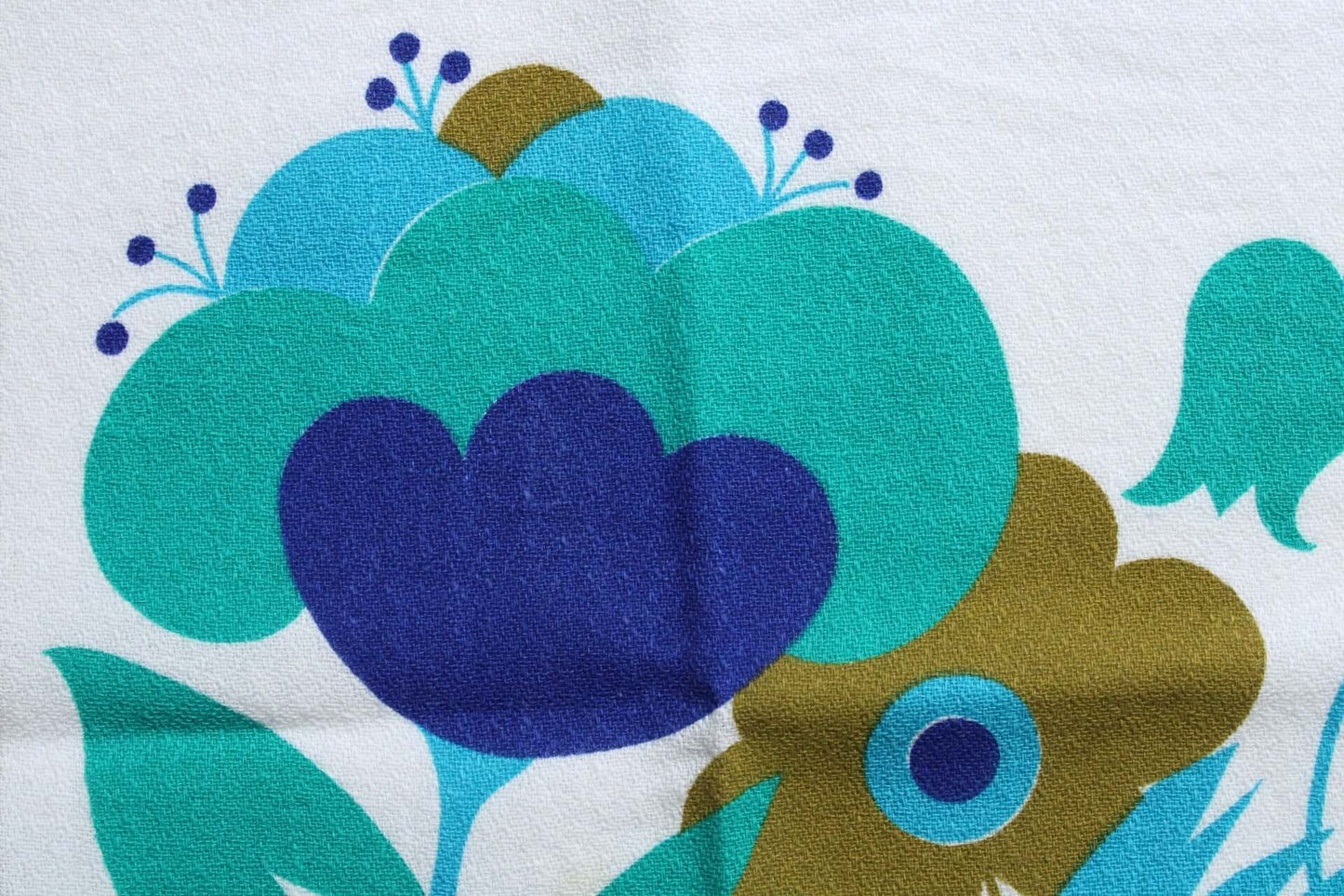 Set de table vintage en crêpe de coton