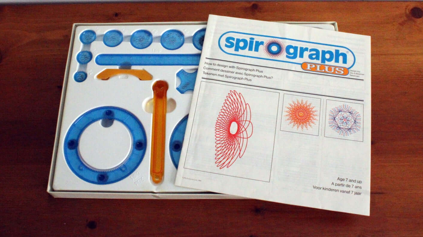 Vintage Jeu Spirograph Plus