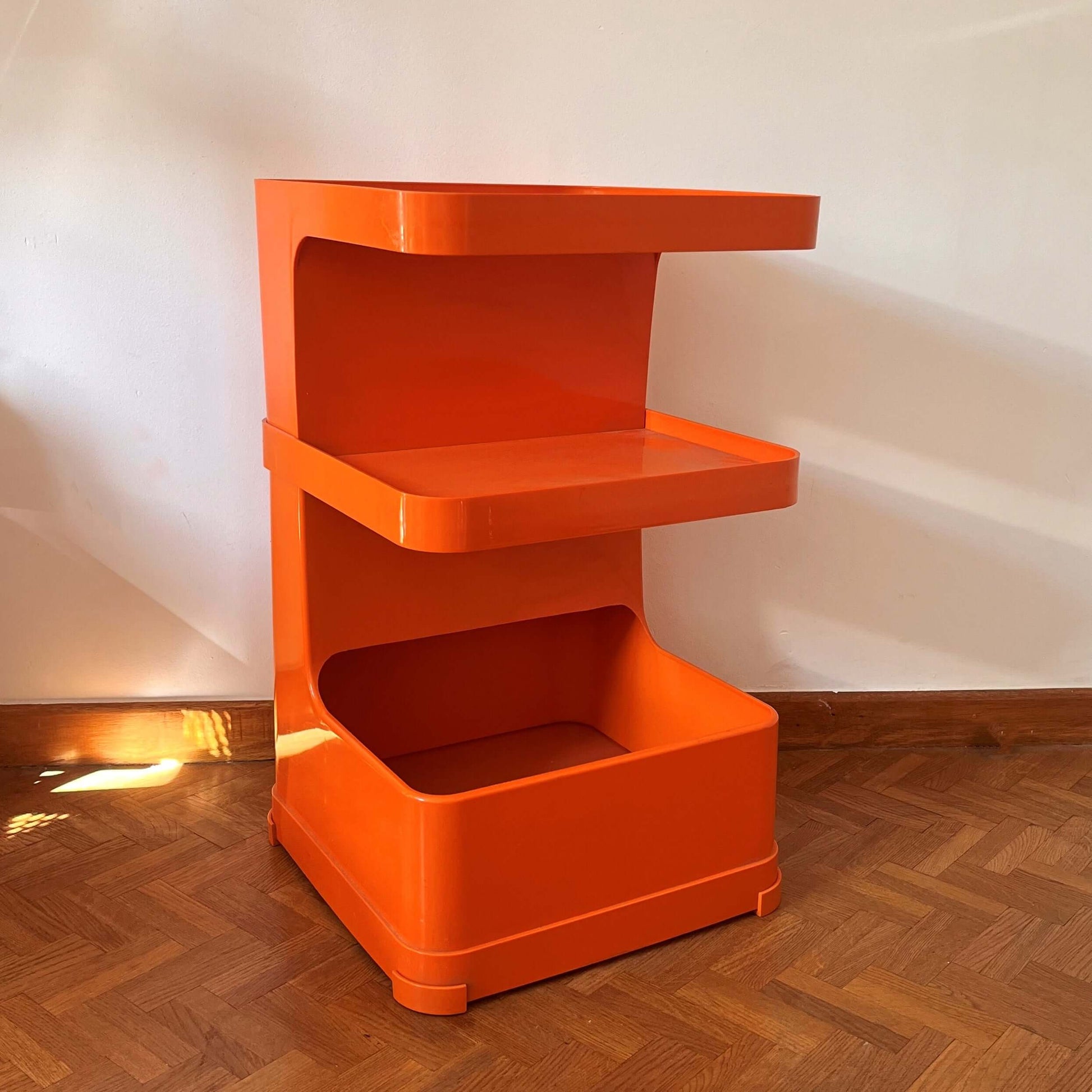 Desserte Flair vintage orange Prisunic
