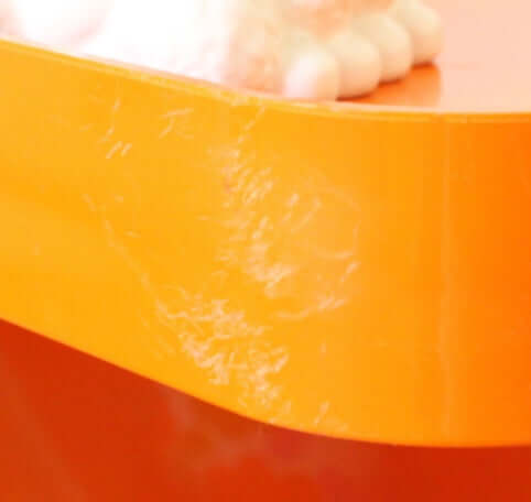 Desserte Flair vintage orange Prisunic