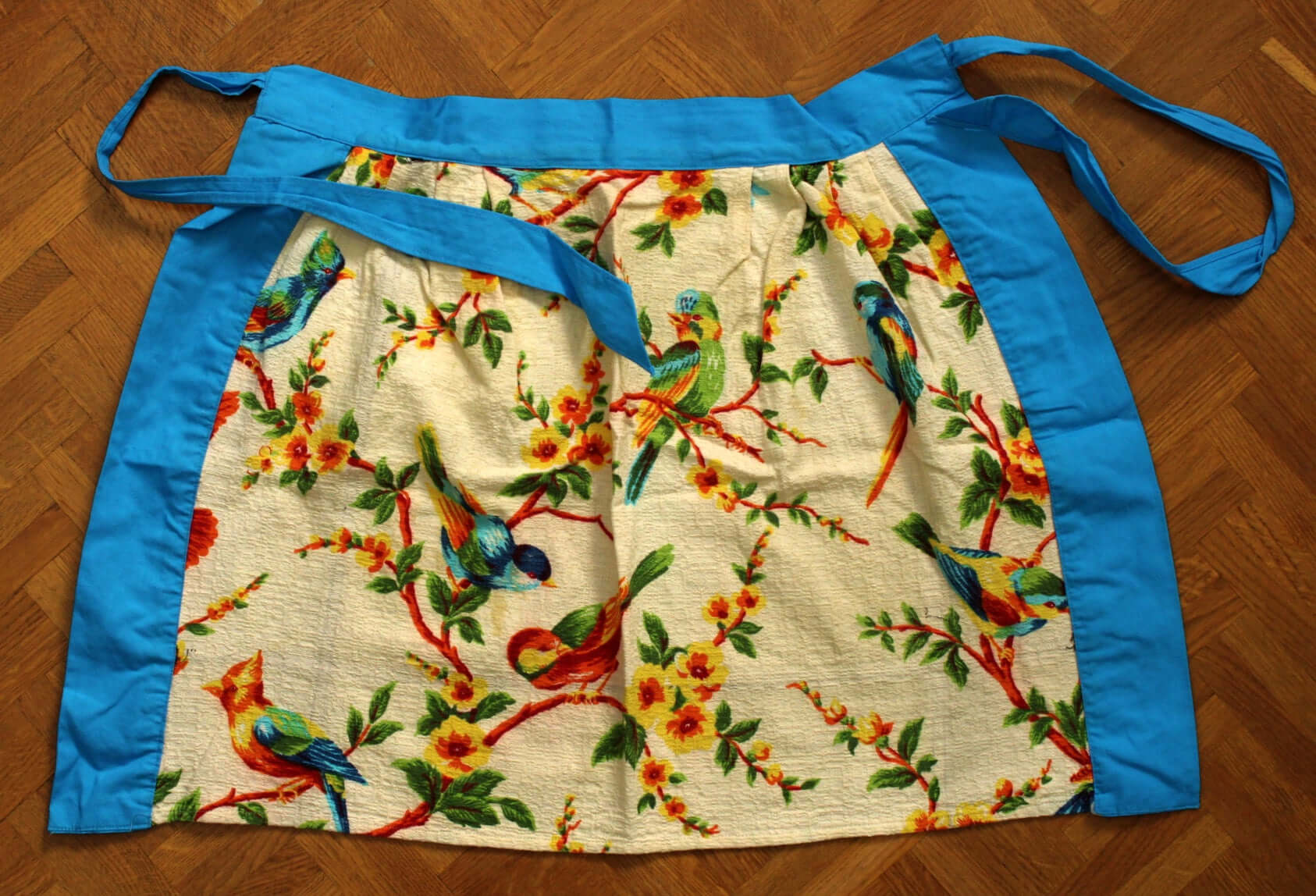 Vintage Tablier de cuisine motifs rétro