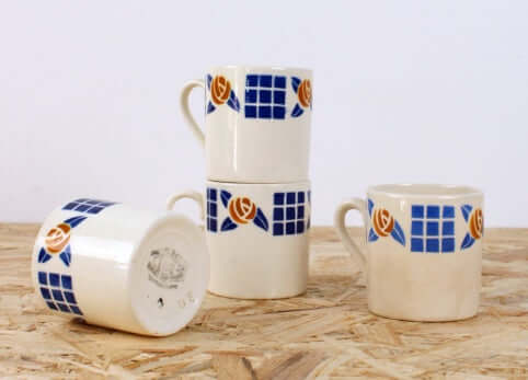 Tasses à café anciennes Badonviller