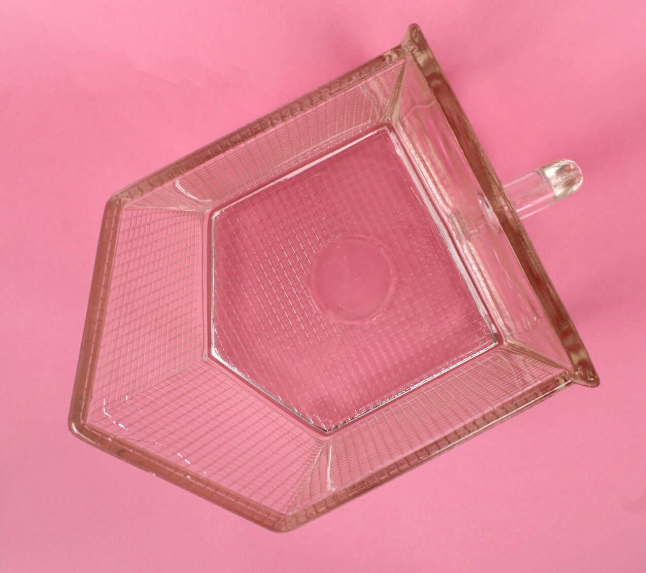 Tiroirs à épices vintages en verre