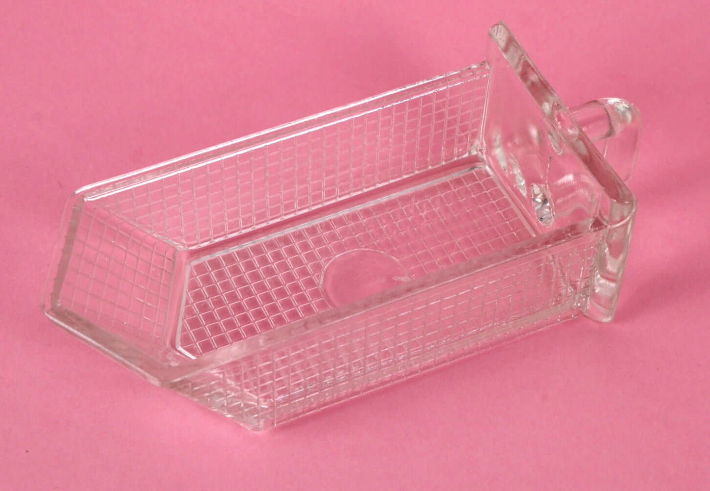 Tiroirs à épices vintages en verre