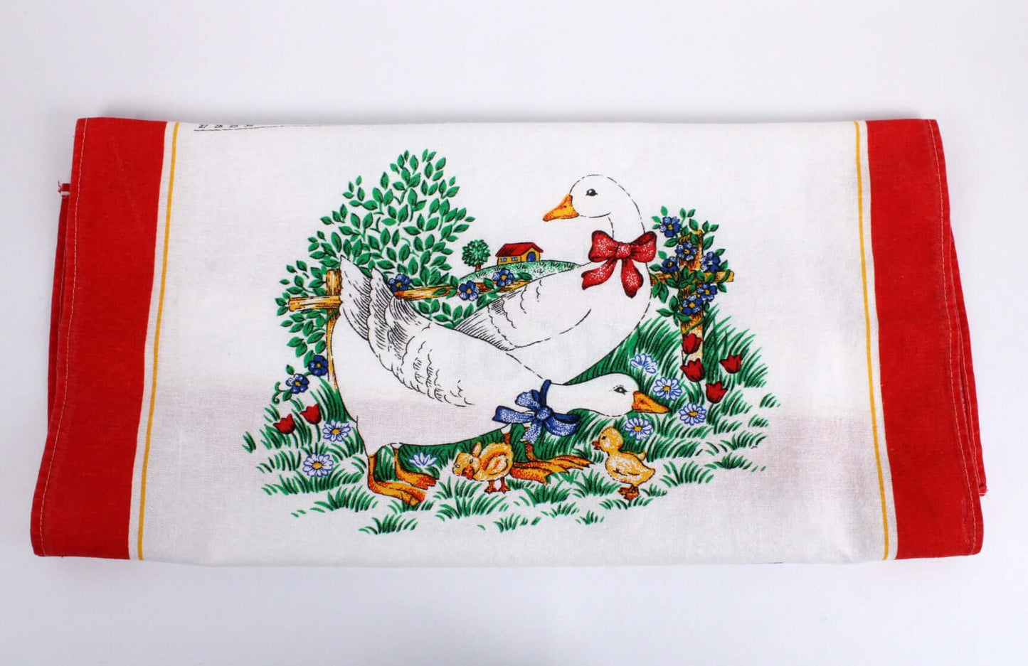 Vintage Torchon calendrier 1998