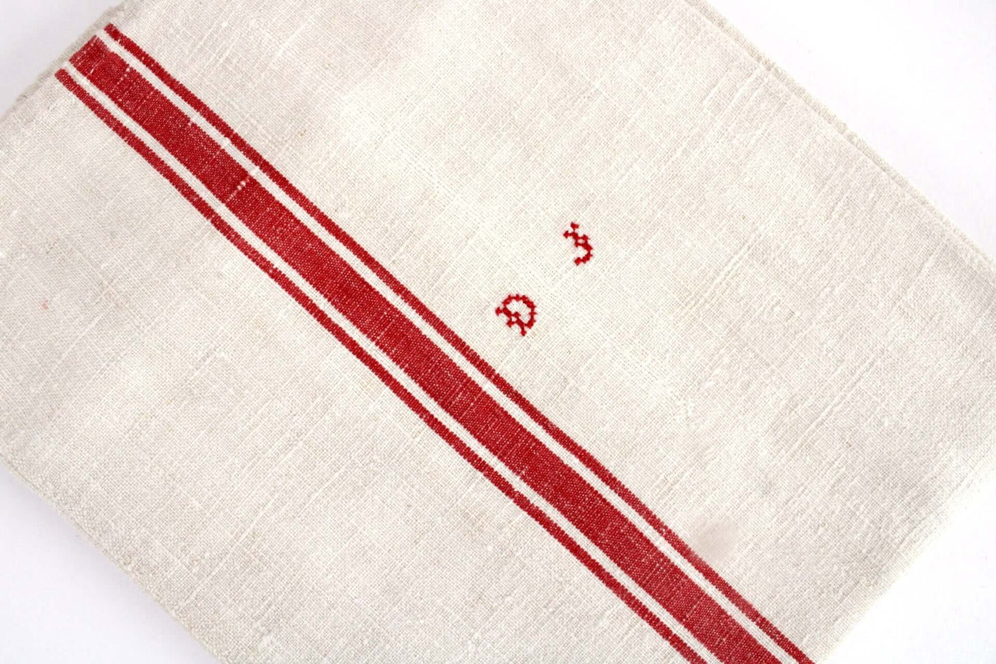 Vintage Torchons anciens en lin broderie