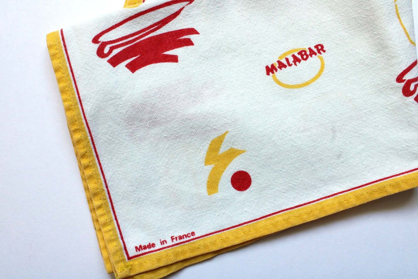 Torchons publicitaires vintages Malabar