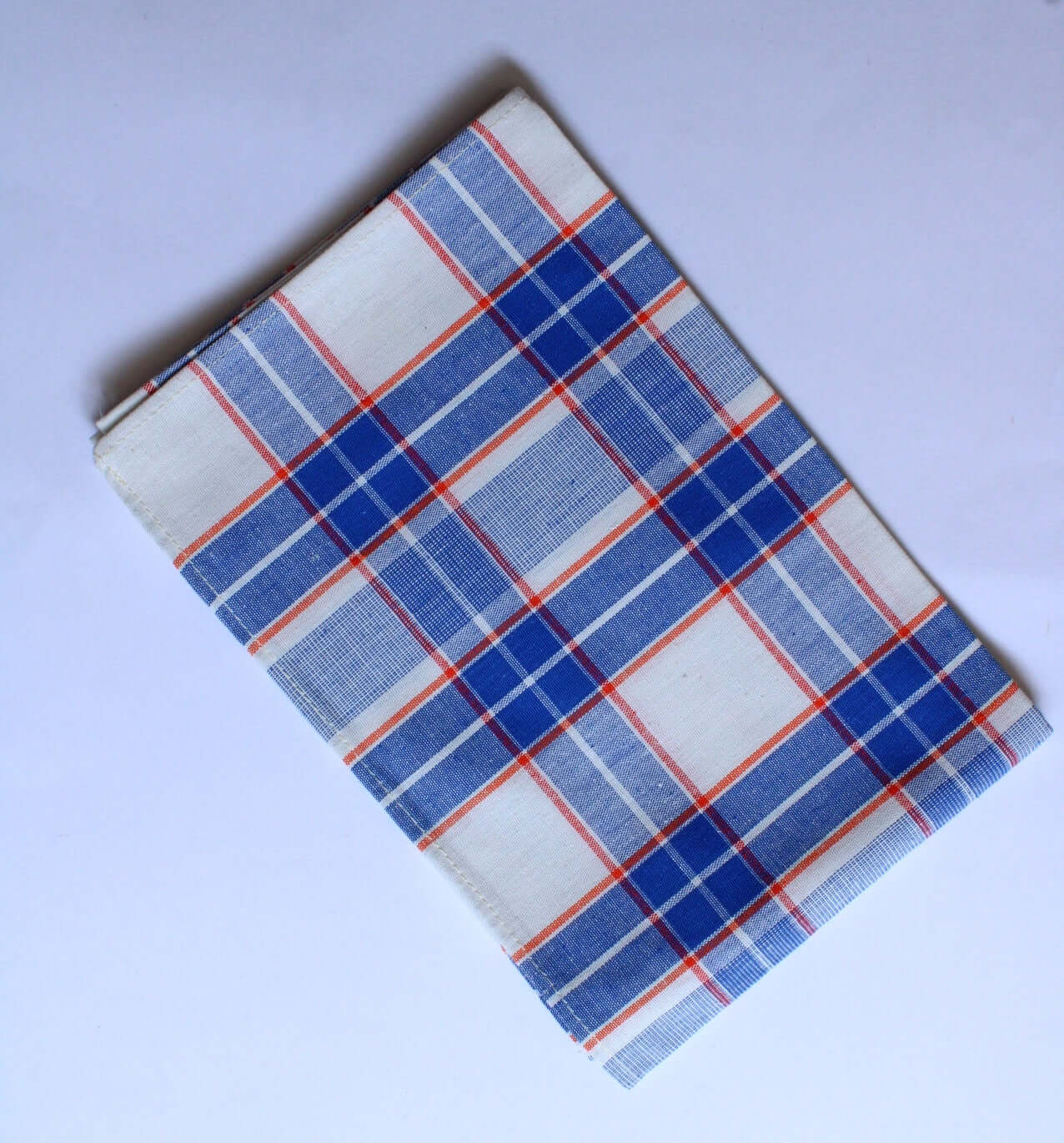 Torchons anciens à carreaux