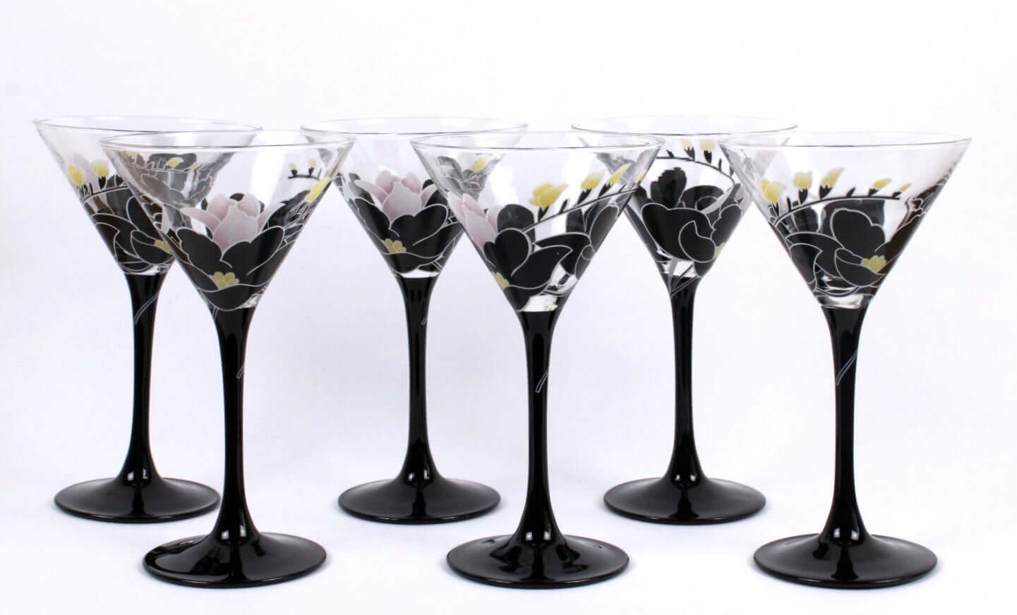 Vintage Verres à cocktail Luminarc Domino Anaïs