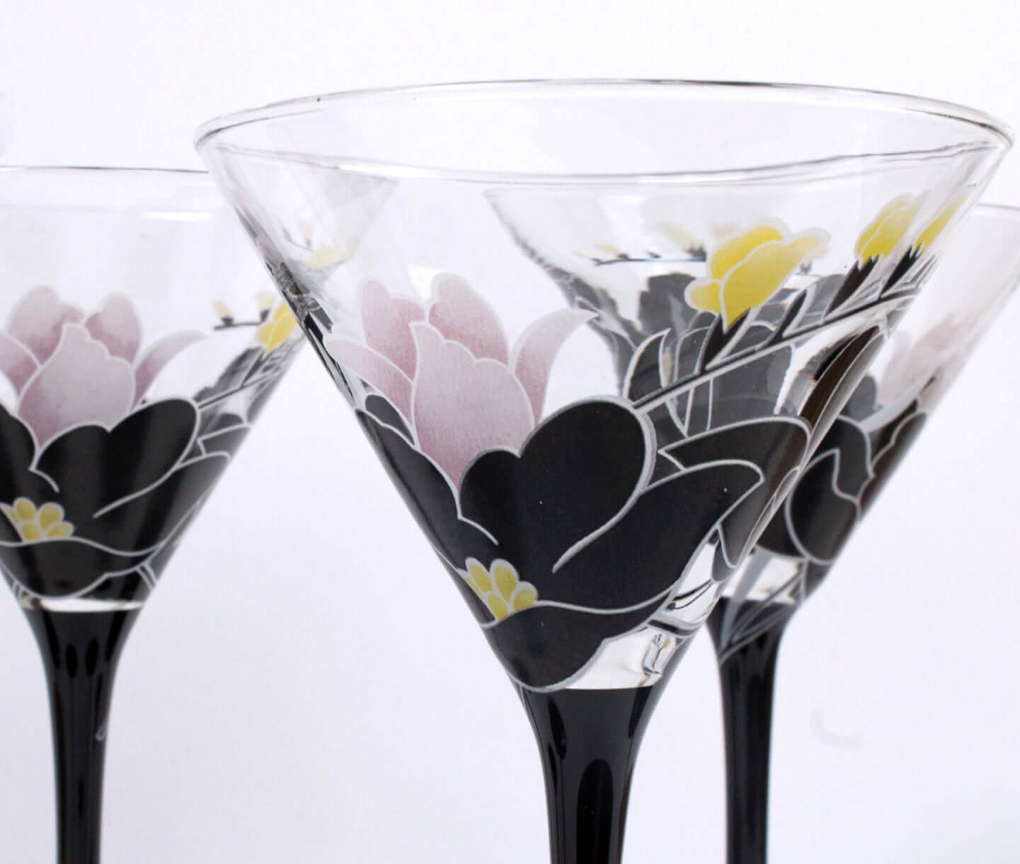 Vintage Verres à cocktail Luminarc Domino Anaïs