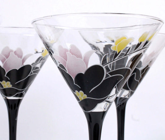 Vintage Verres à cocktail Luminarc Domino Anaïs