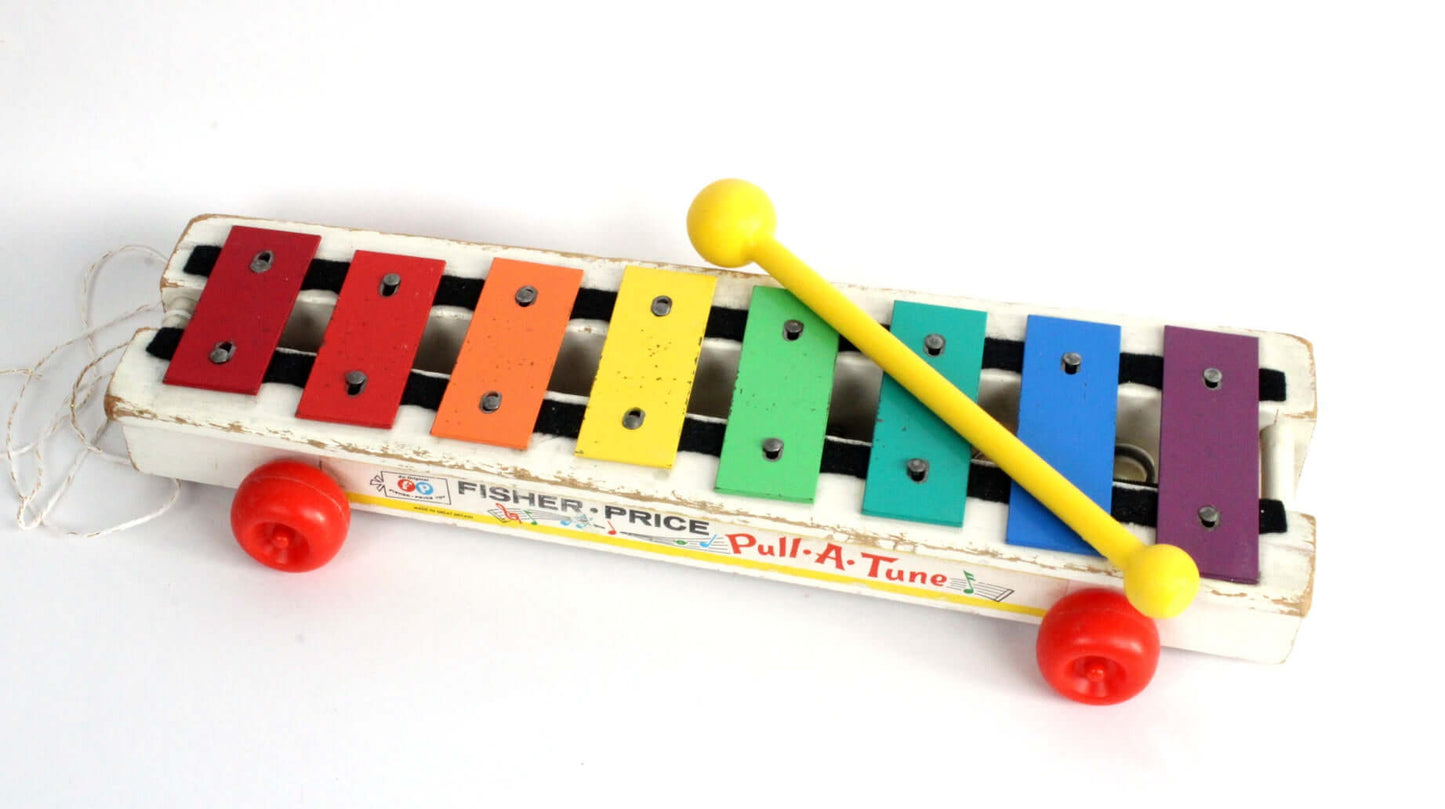 Vintage Xylophone Fisher Price 1964