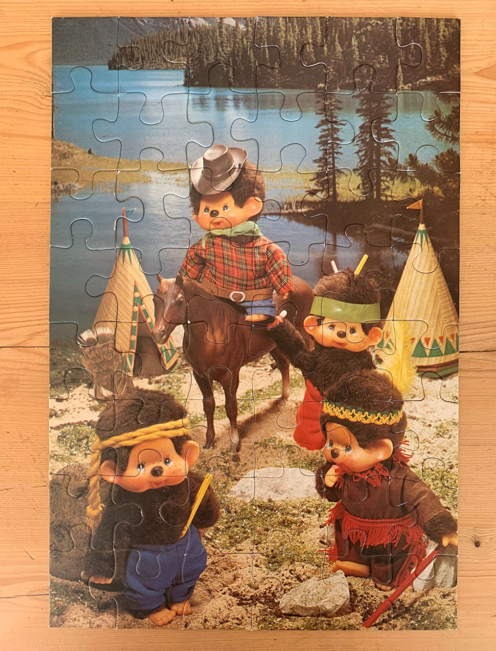 Vintage Puzzles Kiki (Monchhichi)