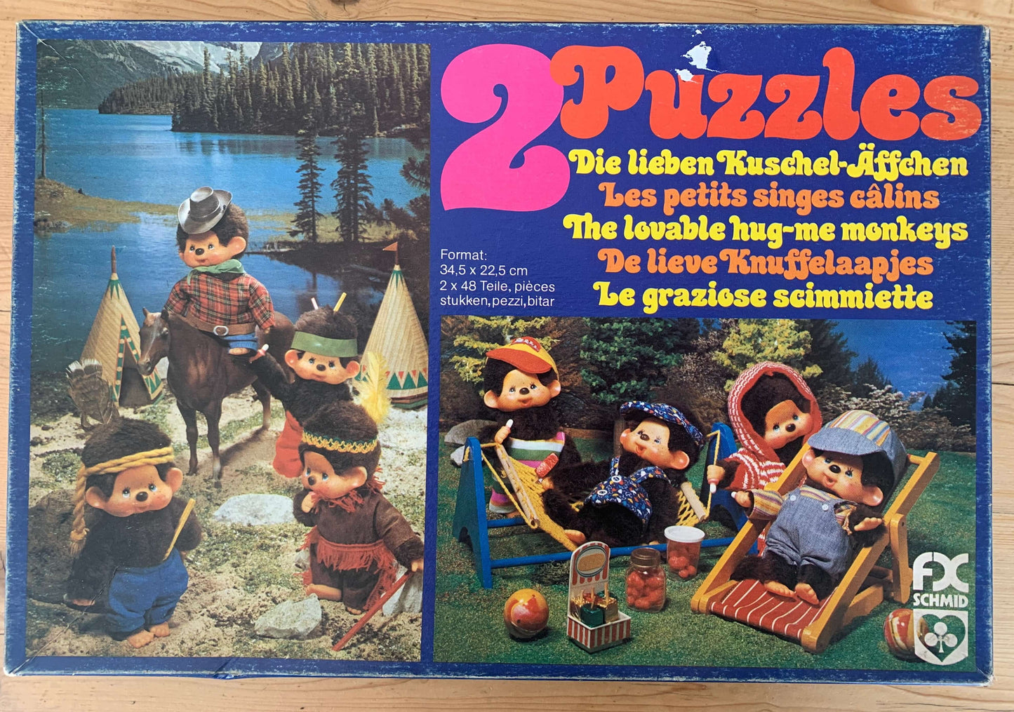 Vintage Puzzles Kiki (Monchhichi)