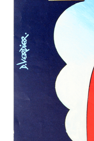 affiche-loto-noel-verdier-vintage