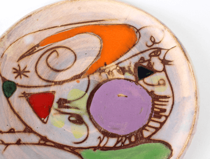 Assiettes en céramique Marie-Christine Treinen Vallauris