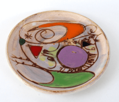 Assiettes en céramique Marie-Christine Treinen Vallauris