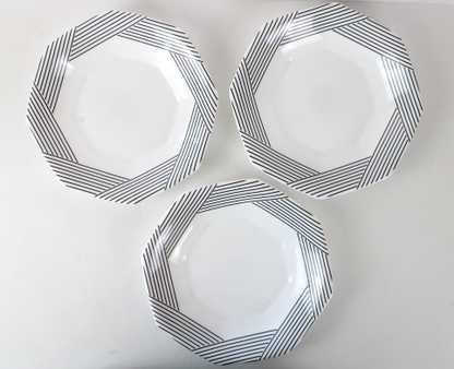 Assiettes creuses Octime Arcopal années 80