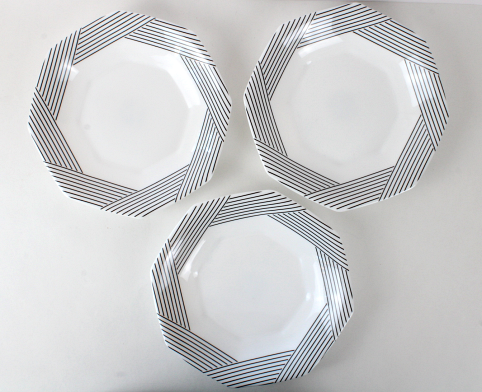 Assiettes creuses Octime Arcopal années 80