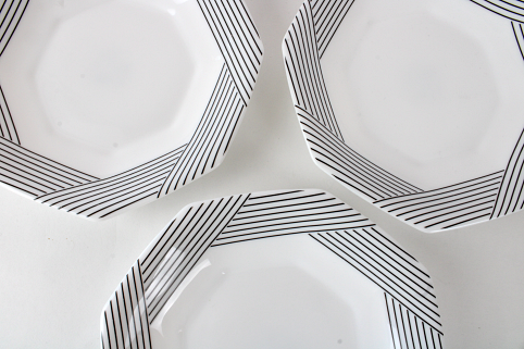 Assiettes creuses Octime Arcopal années 80