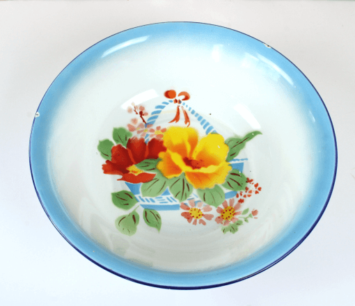 Bassine émaillée vintage