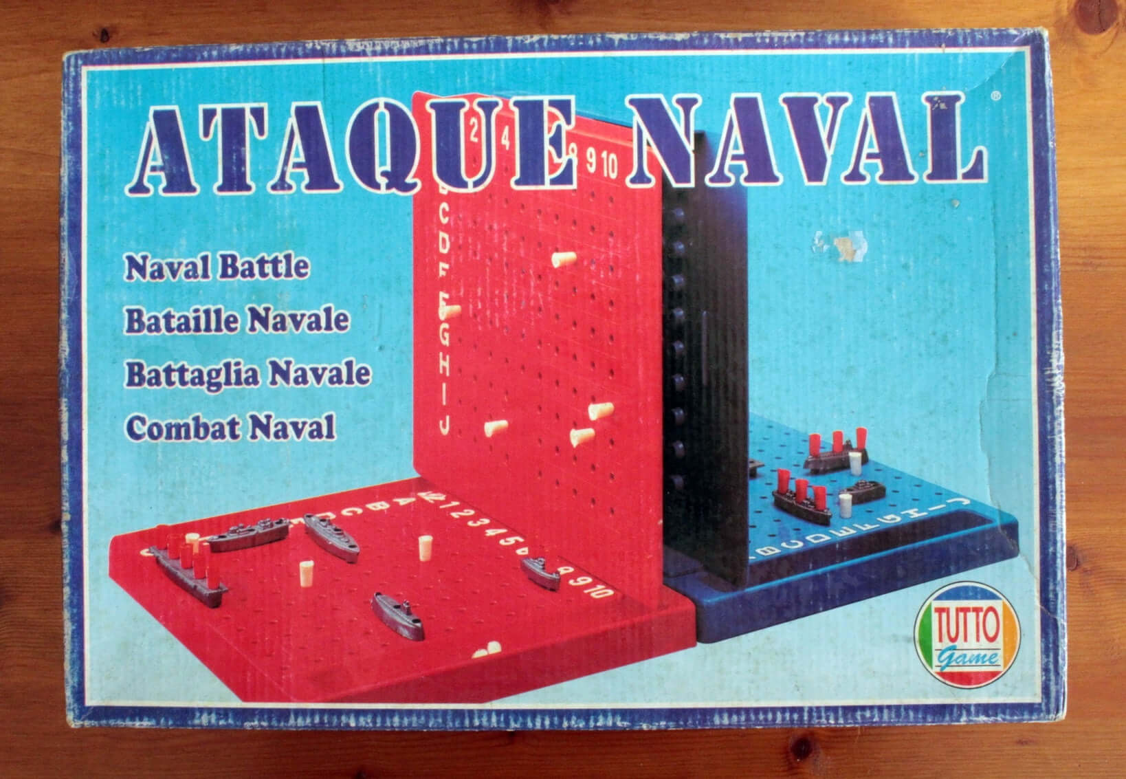 Vintage Jeu de société Bataille navale