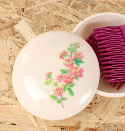 Boîte en plastique vintage Yves Rocher