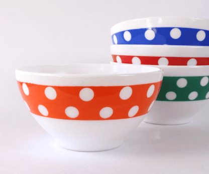 Bols Arcopal Polka – Vaisselle Vintage Années 70/80