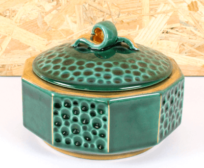 Bonbonnière vintage en céramique L.Priet vintage