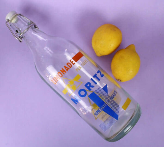 Bouteille de limonade ancienne Moritz