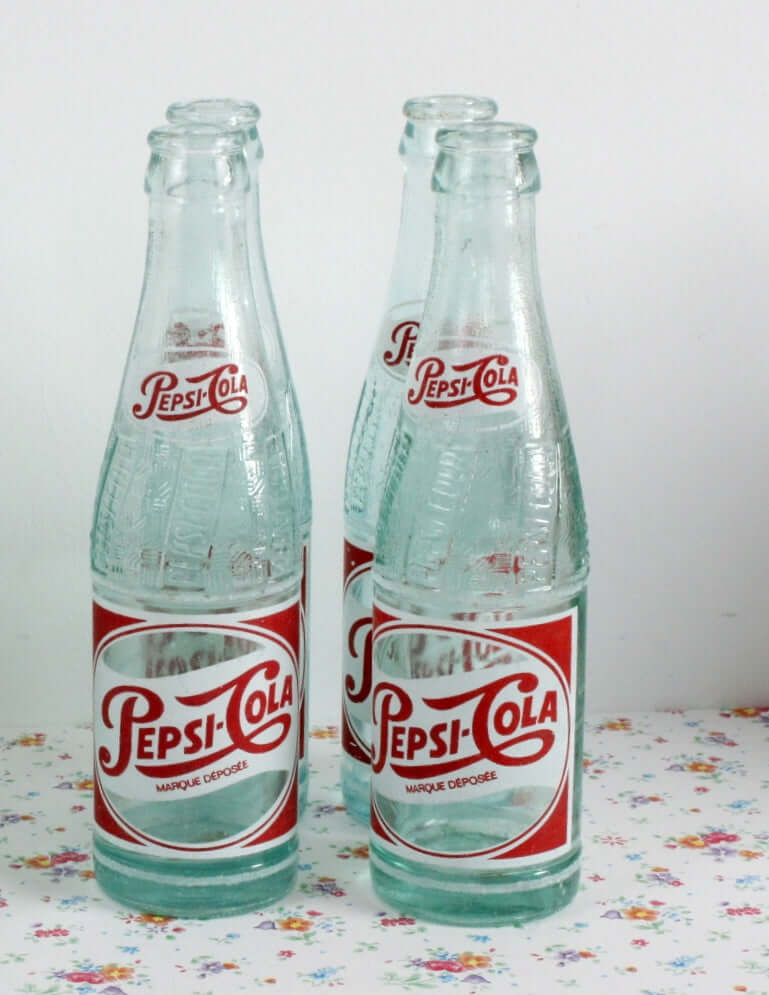 Vintage Bouteilles de Pepsi-Cola 1950