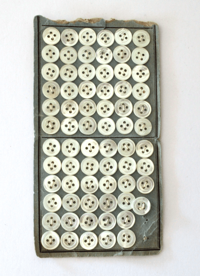 Boutons de mercerie vintage