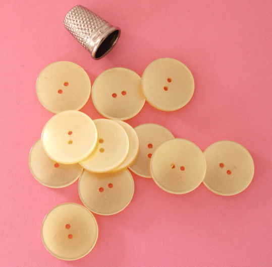 Boutons de mercerie vintage