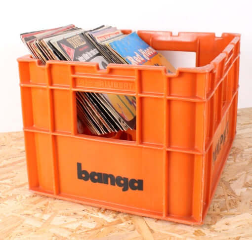 Caisse porte-bouteilles vintage Pampryl - Banga