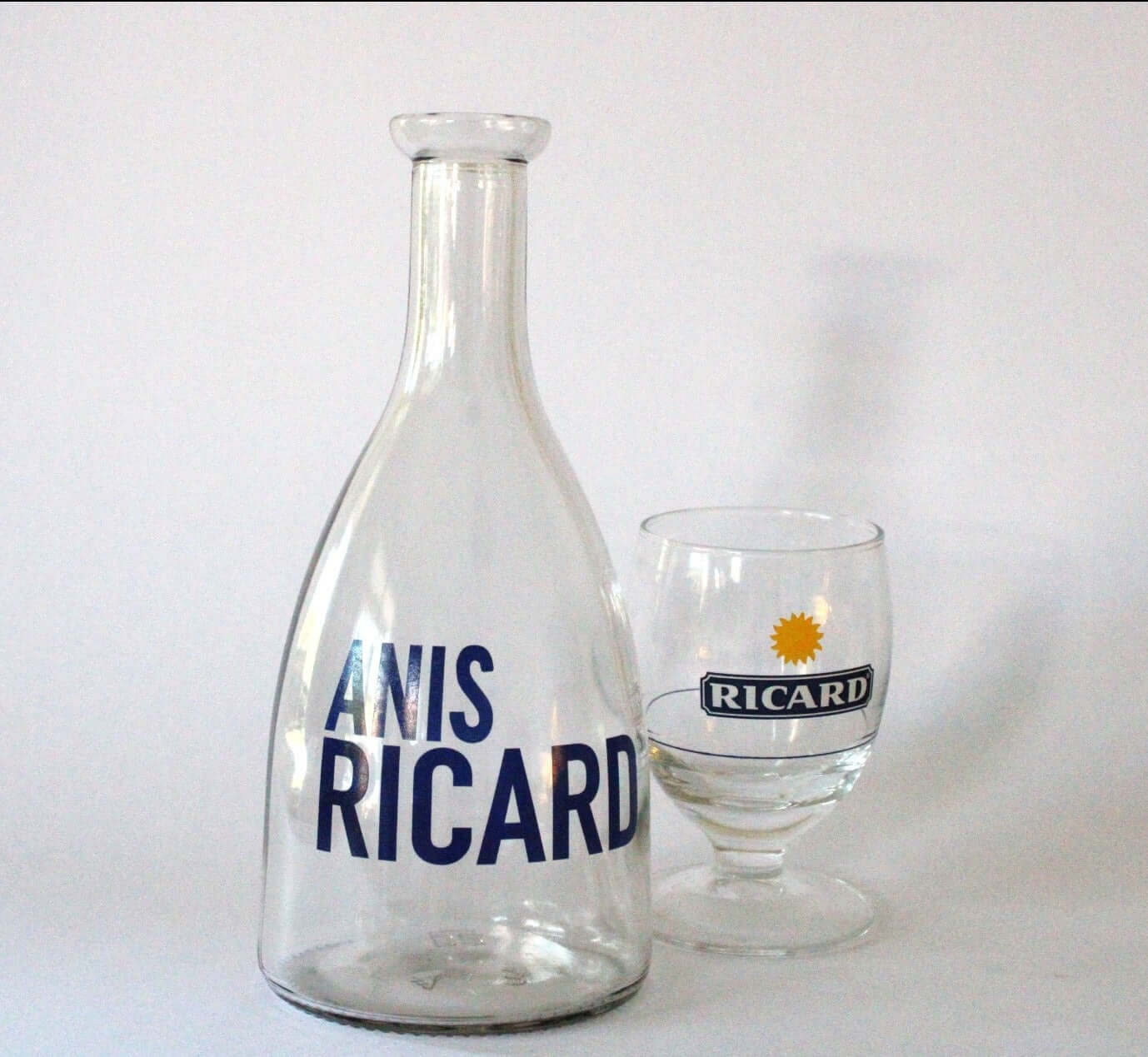 Vintage Carafe publicitaire Anis Ricard