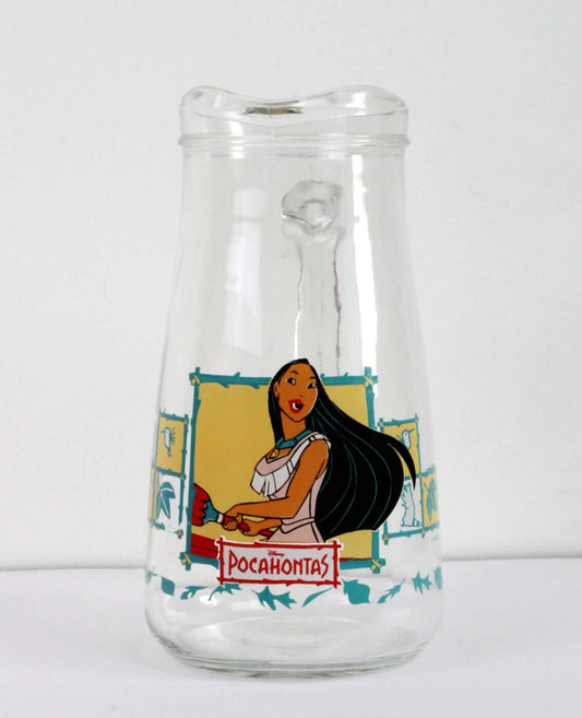 Vintage Grande carafe en verre Pocahontas