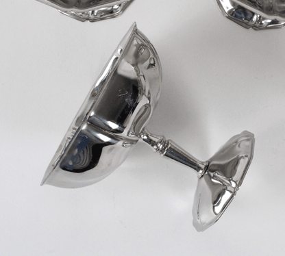 Coupes à glace en inox vintage