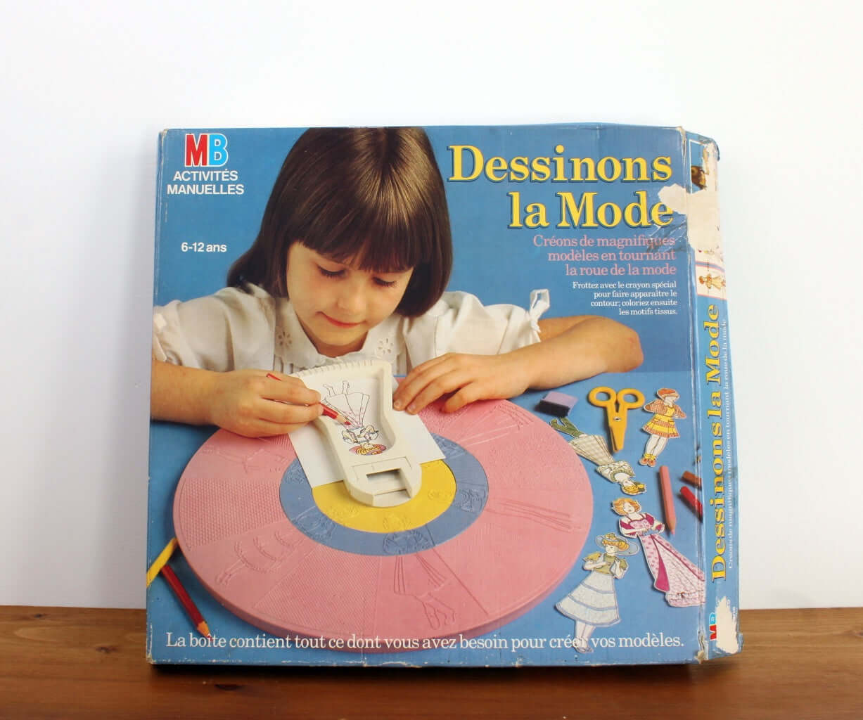 Vintage Jeu Dessinons la mode MB 1981