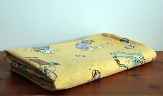 Vintage Drap plat Tintin Les cigares du Pharaon