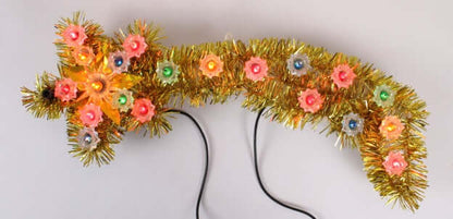 Etoile filante lumineuse vintage pour sapin de Noël