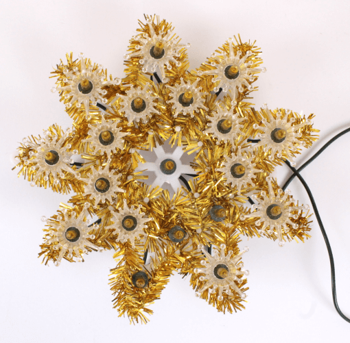 Étoile de Noël électrique vintage